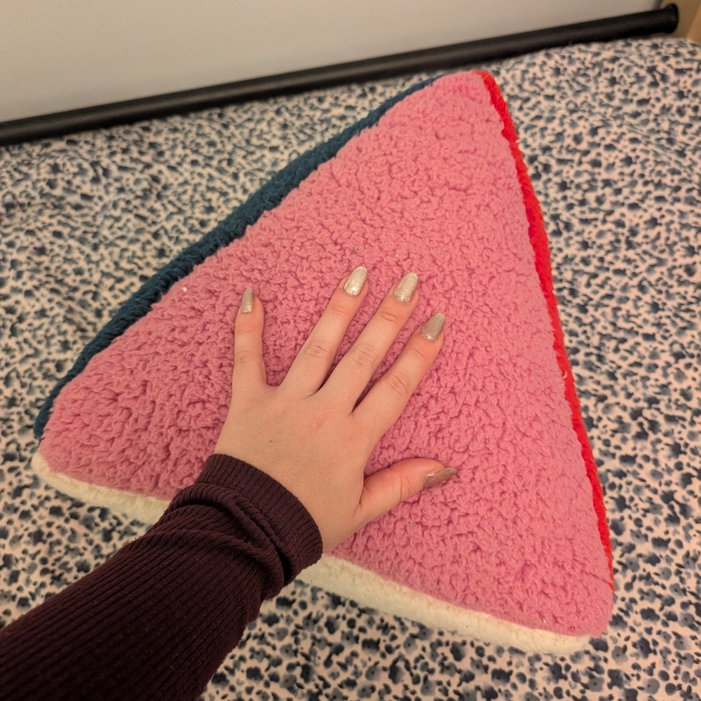 3D Triangle Decorative Pillow From Indigo Home